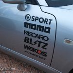 パーツメーカーロゴステッカー