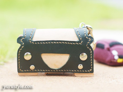 くるまっこ本革キーケース