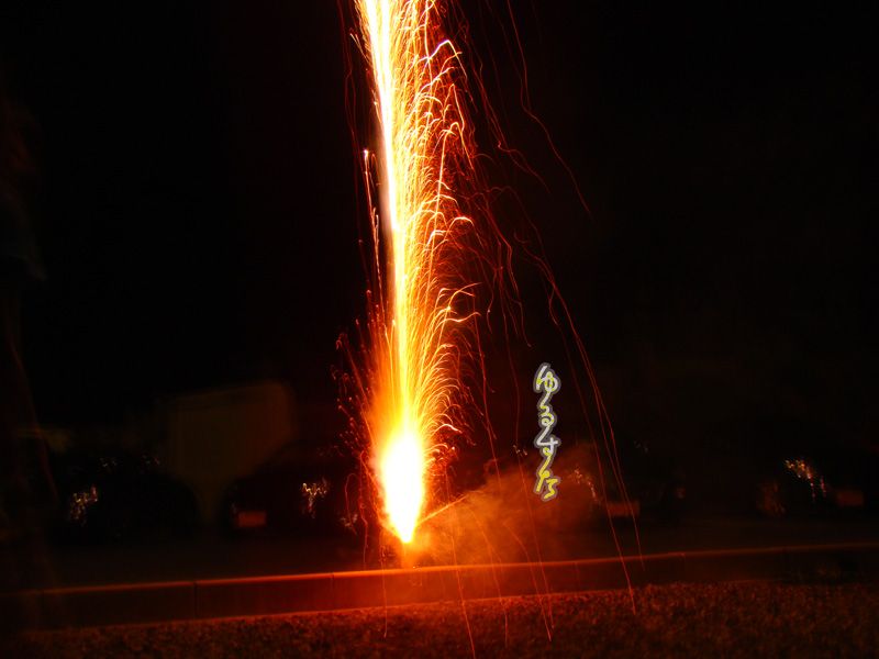 花火の向こうにはコペン達☆