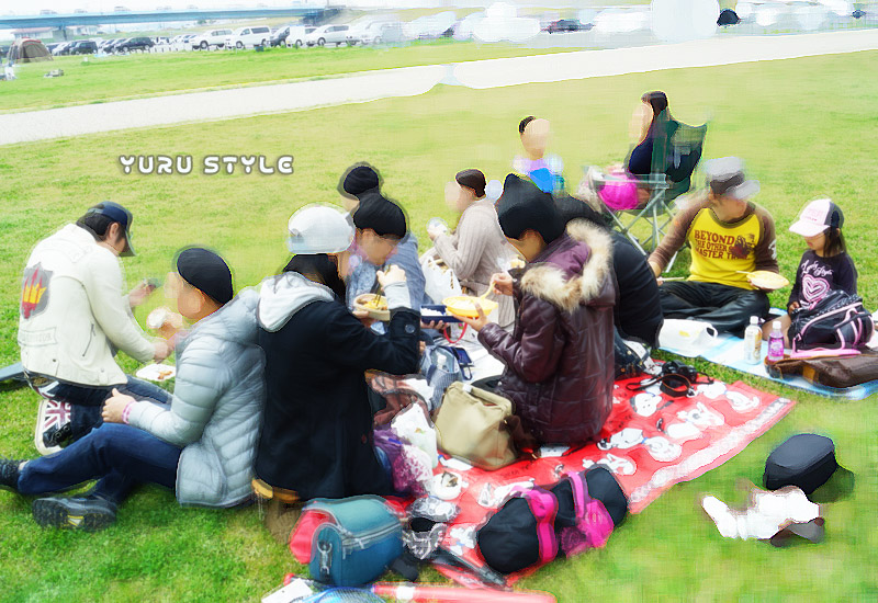 お弁当も食べて、