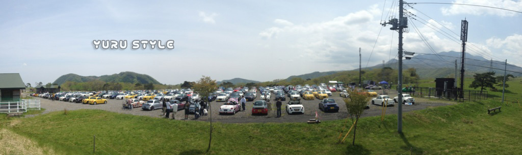 コペンが180台集まったよ!