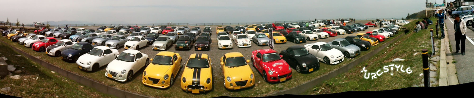 天空の場所でコペンと共に!