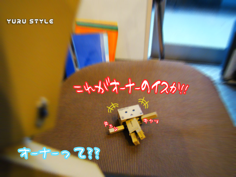 オーナーのいすデス!